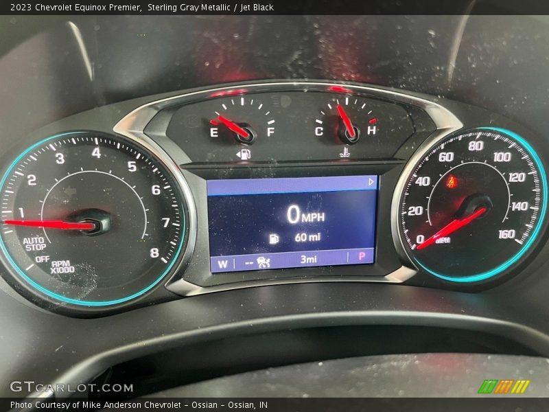 Sterling Gray Metallic / Jet Black 2023 Chevrolet Equinox Premier