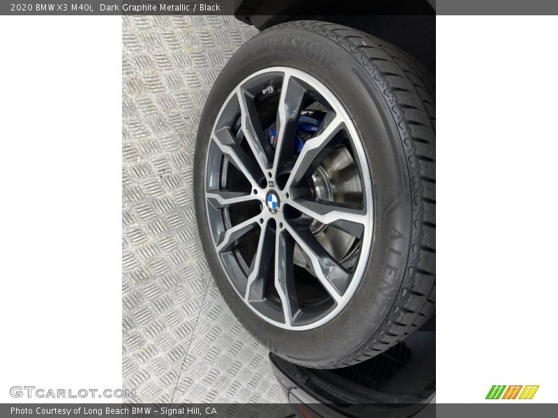 Dark Graphite Metallic / Black 2020 BMW X3 M40i