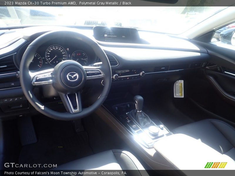 Polymetal Gray Metallic / Black 2023 Mazda CX-30 Turbo Premium AWD