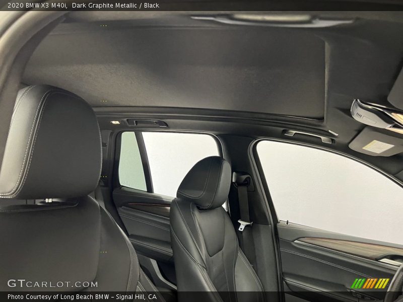 Dark Graphite Metallic / Black 2020 BMW X3 M40i