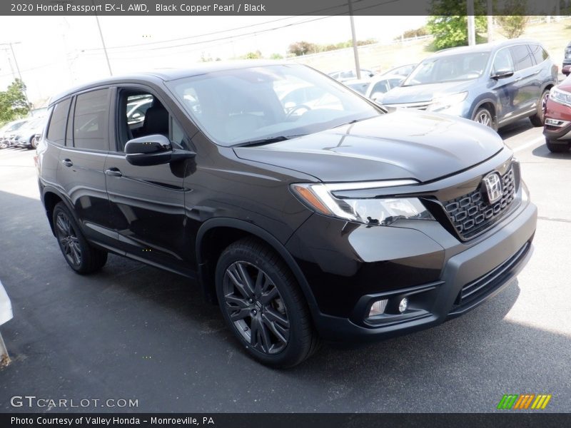 Black Copper Pearl / Black 2020 Honda Passport EX-L AWD