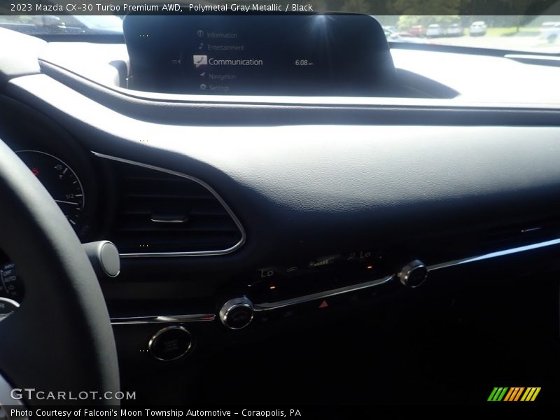 Polymetal Gray Metallic / Black 2023 Mazda CX-30 Turbo Premium AWD