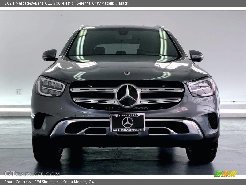 Selenite Gray Metallic / Black 2021 Mercedes-Benz GLC 300 4Matic
