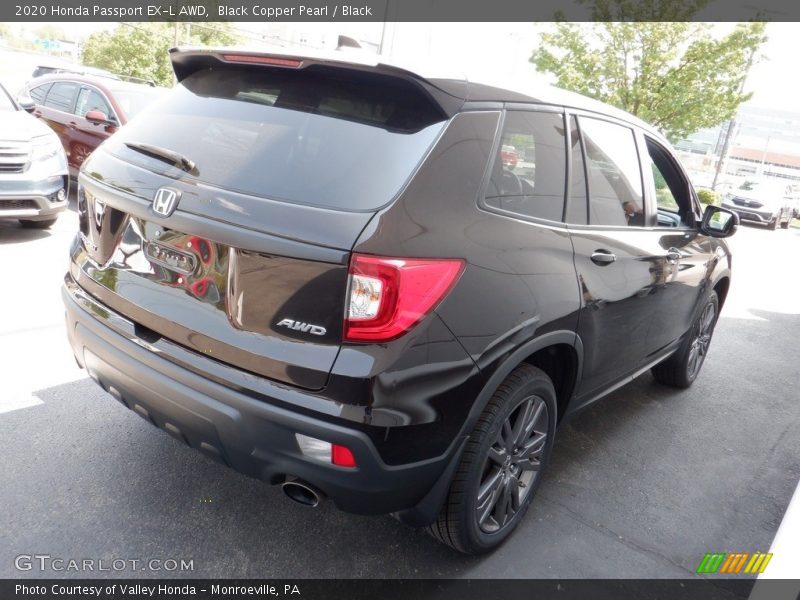 Black Copper Pearl / Black 2020 Honda Passport EX-L AWD