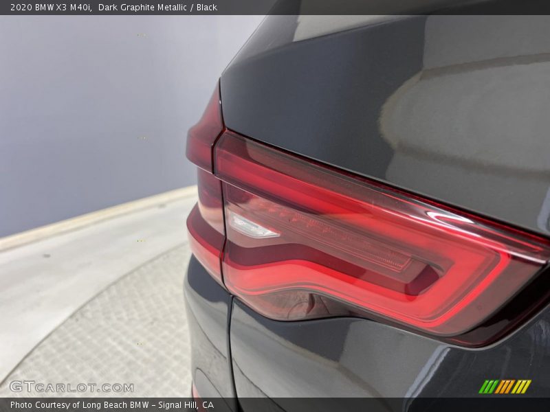 Dark Graphite Metallic / Black 2020 BMW X3 M40i
