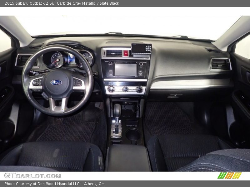 Carbide Gray Metallic / Slate Black 2015 Subaru Outback 2.5i