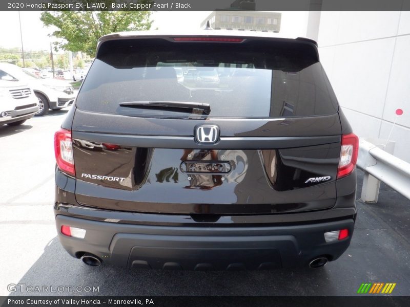 Black Copper Pearl / Black 2020 Honda Passport EX-L AWD