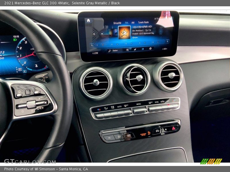 Selenite Gray Metallic / Black 2021 Mercedes-Benz GLC 300 4Matic