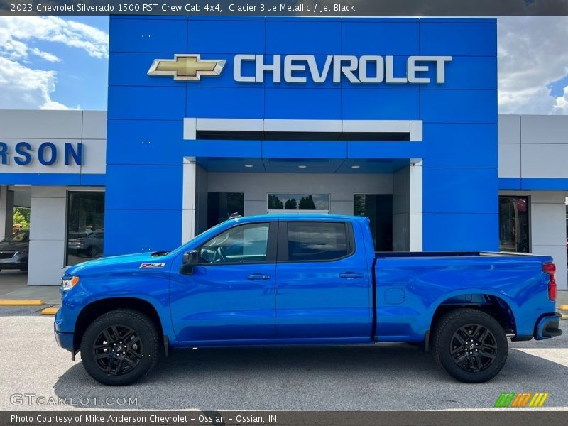  2023 Silverado 1500 RST Crew Cab 4x4 Glacier Blue Metallic