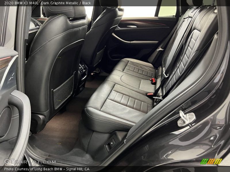 Rear Seat of 2020 X3 M40i