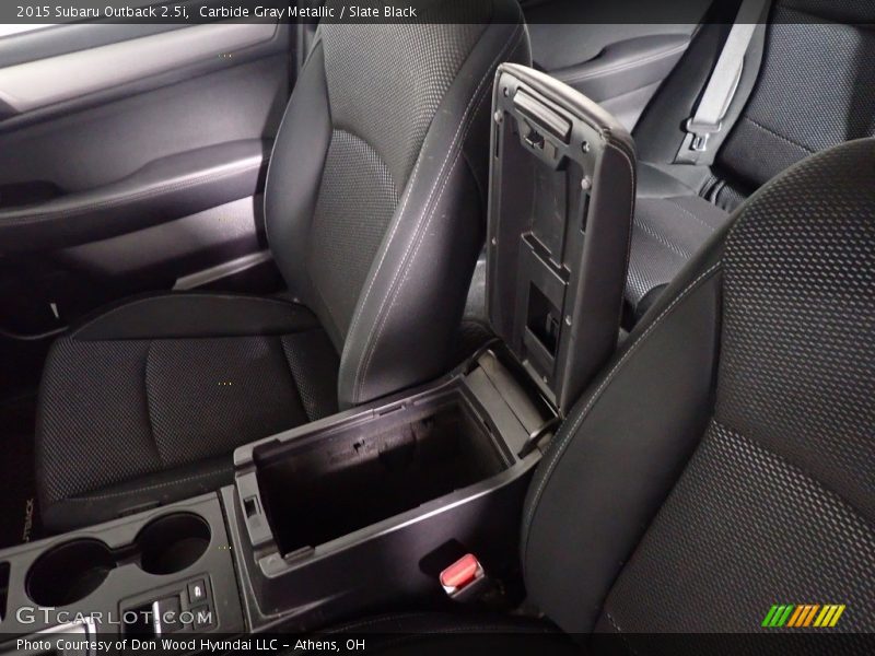 Carbide Gray Metallic / Slate Black 2015 Subaru Outback 2.5i