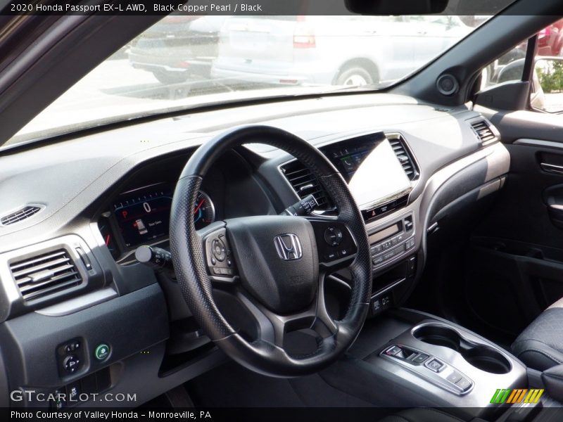 Black Copper Pearl / Black 2020 Honda Passport EX-L AWD