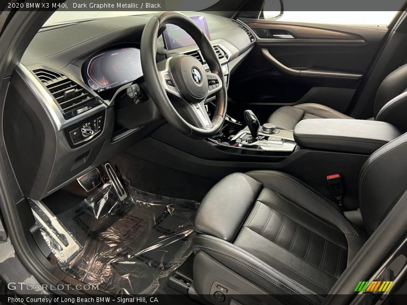 Dark Graphite Metallic / Black 2020 BMW X3 M40i