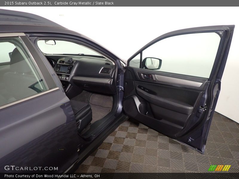 Carbide Gray Metallic / Slate Black 2015 Subaru Outback 2.5i