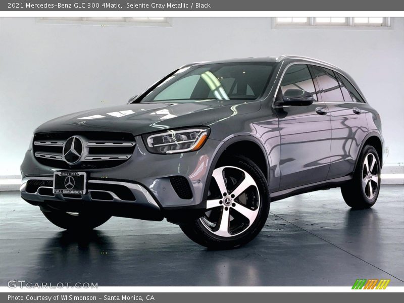Selenite Gray Metallic / Black 2021 Mercedes-Benz GLC 300 4Matic