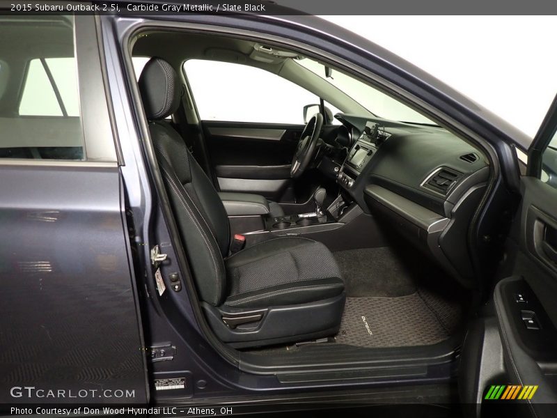 Carbide Gray Metallic / Slate Black 2015 Subaru Outback 2.5i