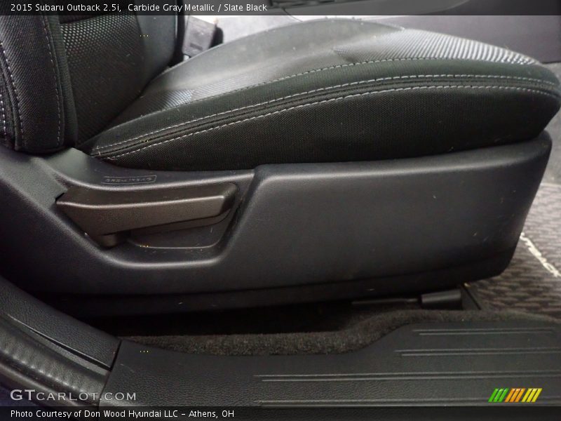 Carbide Gray Metallic / Slate Black 2015 Subaru Outback 2.5i