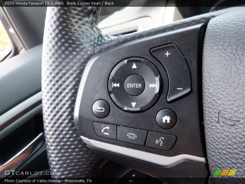Black Copper Pearl / Black 2020 Honda Passport EX-L AWD