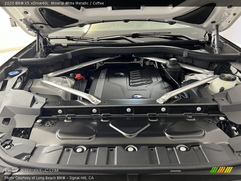  2020 X5 xDrive40i Engine - 3.0 Liter M TwinPower Turbocharged DOHC 24-Valve Inline 6 Cylinder