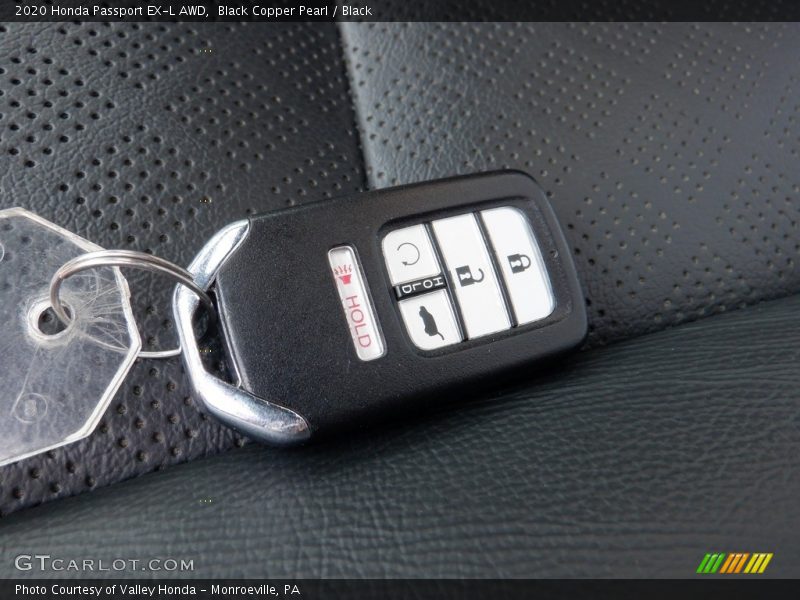 Black Copper Pearl / Black 2020 Honda Passport EX-L AWD