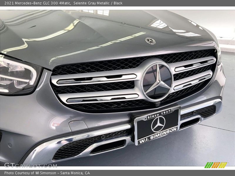 Selenite Gray Metallic / Black 2021 Mercedes-Benz GLC 300 4Matic