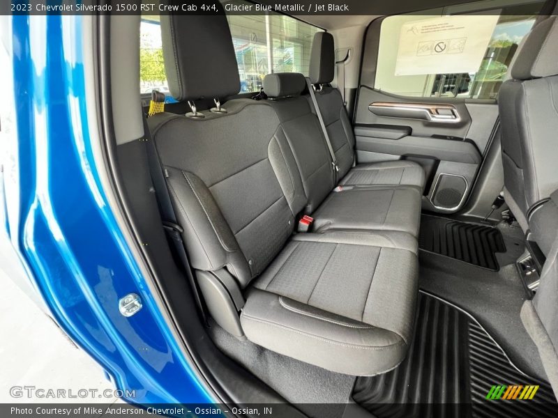 Rear Seat of 2023 Silverado 1500 RST Crew Cab 4x4