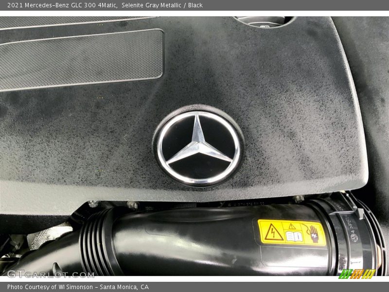 Selenite Gray Metallic / Black 2021 Mercedes-Benz GLC 300 4Matic