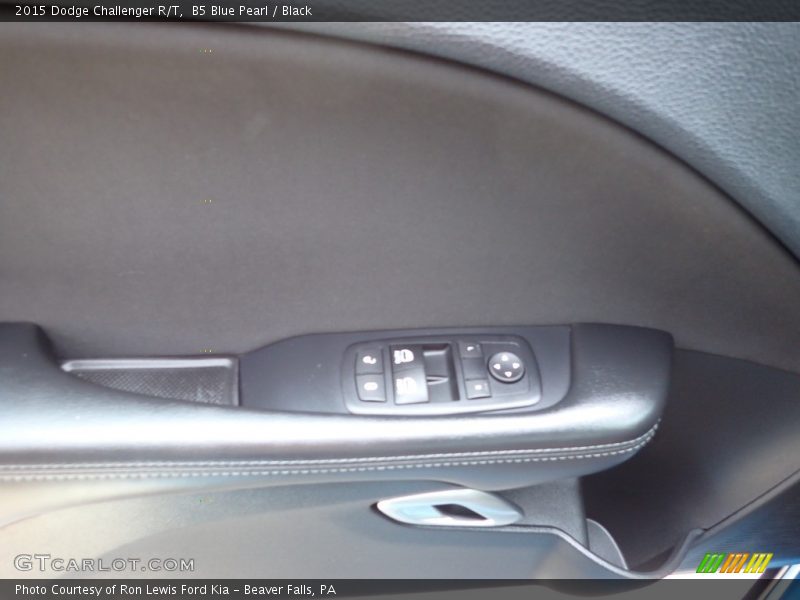 B5 Blue Pearl / Black 2015 Dodge Challenger R/T