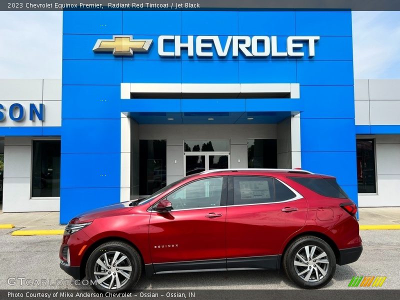 Radiant Red Tintcoat / Jet Black 2023 Chevrolet Equinox Premier
