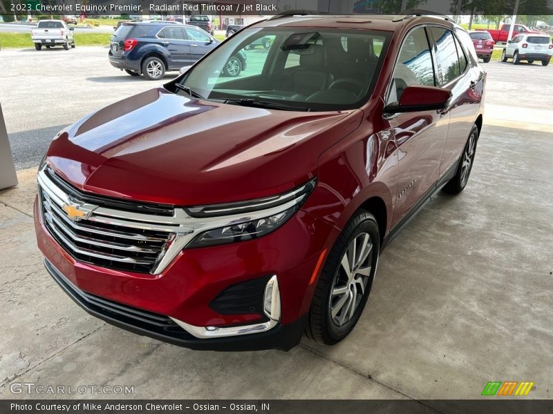 Radiant Red Tintcoat / Jet Black 2023 Chevrolet Equinox Premier