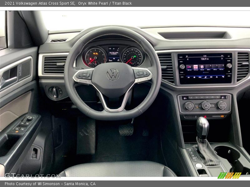 Dashboard of 2021 Atlas Cross Sport SE