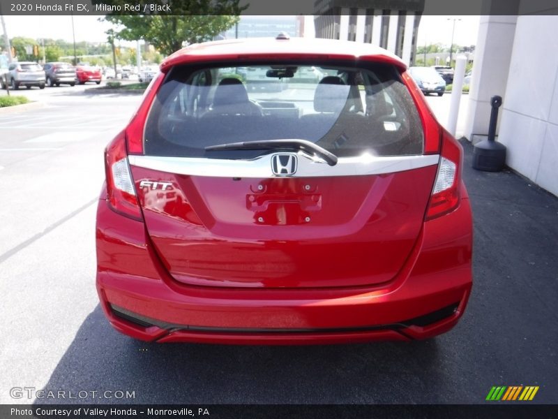Milano Red / Black 2020 Honda Fit EX