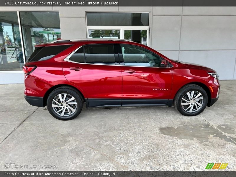 Radiant Red Tintcoat / Jet Black 2023 Chevrolet Equinox Premier