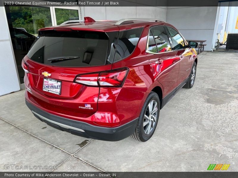 Radiant Red Tintcoat / Jet Black 2023 Chevrolet Equinox Premier
