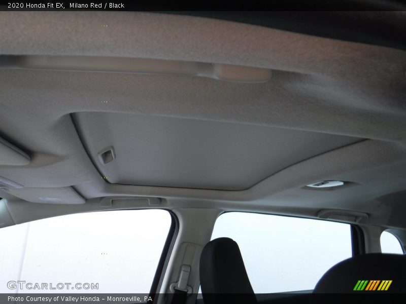 Milano Red / Black 2020 Honda Fit EX