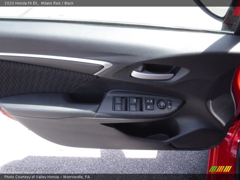 Milano Red / Black 2020 Honda Fit EX