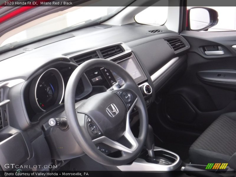 Milano Red / Black 2020 Honda Fit EX
