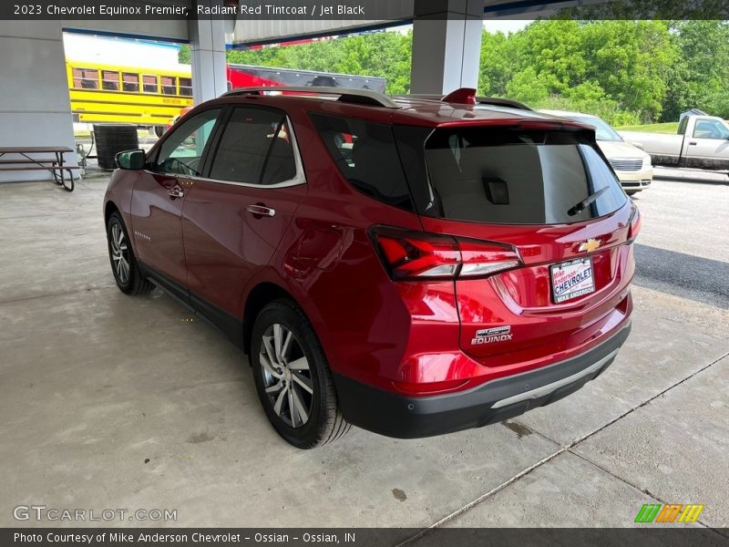 Radiant Red Tintcoat / Jet Black 2023 Chevrolet Equinox Premier