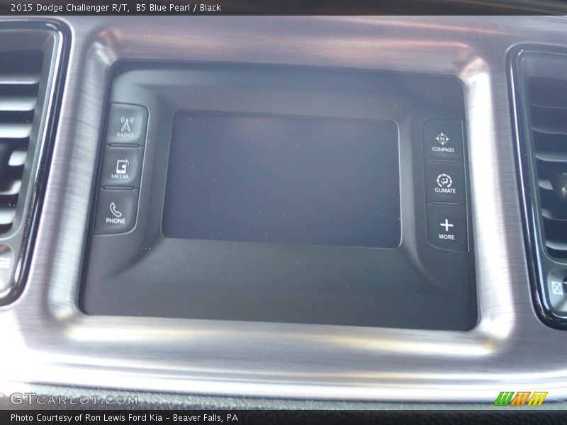 B5 Blue Pearl / Black 2015 Dodge Challenger R/T