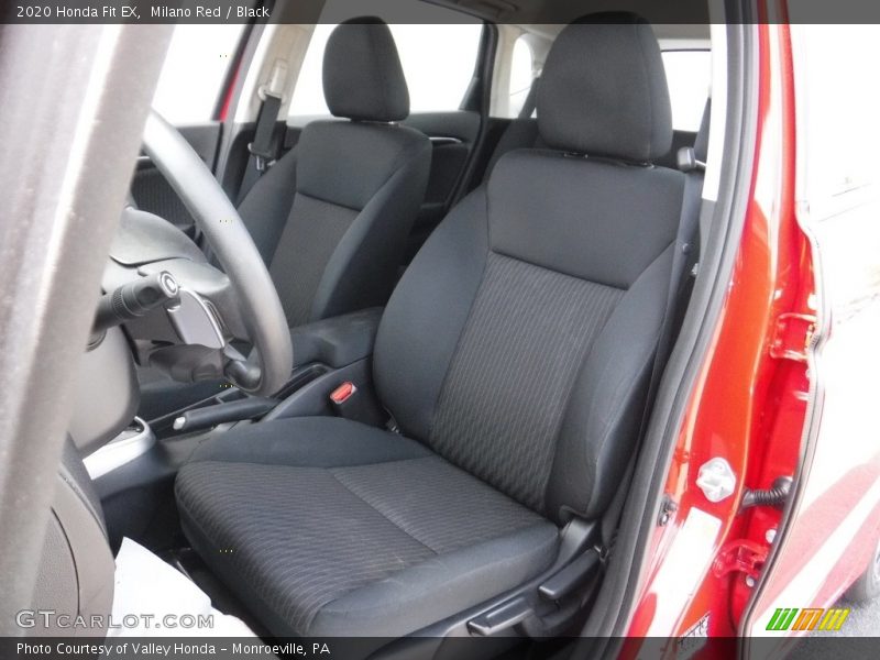 Milano Red / Black 2020 Honda Fit EX