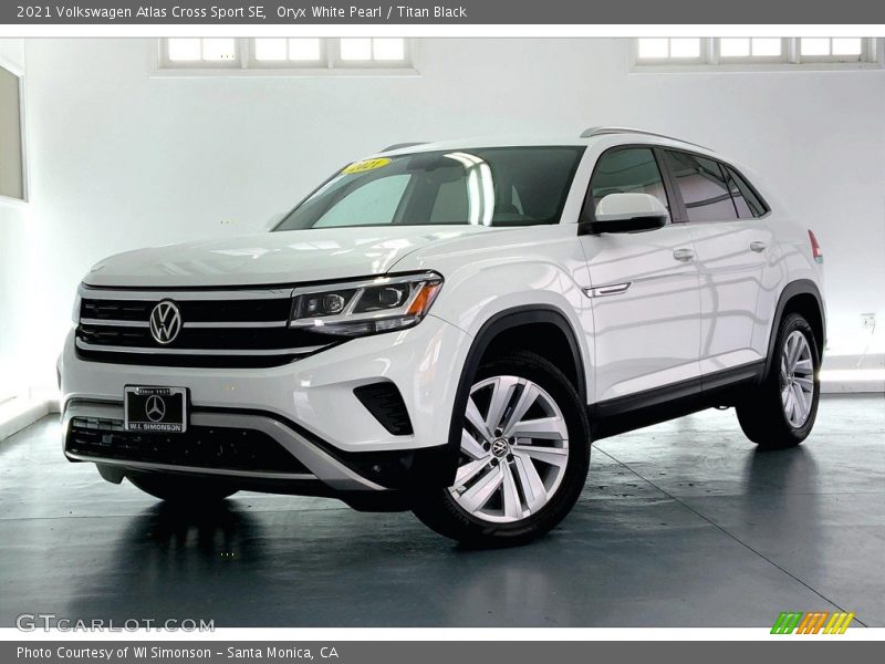  2021 Atlas Cross Sport SE Oryx White Pearl