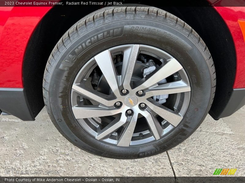 Radiant Red Tintcoat / Jet Black 2023 Chevrolet Equinox Premier