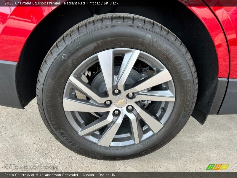 Radiant Red Tintcoat / Jet Black 2023 Chevrolet Equinox Premier