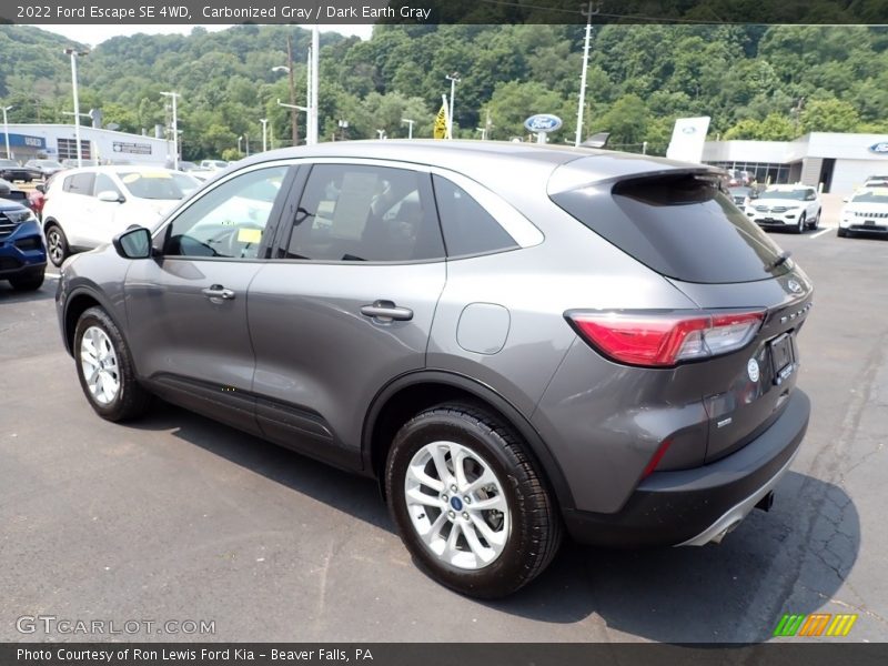 Carbonized Gray / Dark Earth Gray 2022 Ford Escape SE 4WD