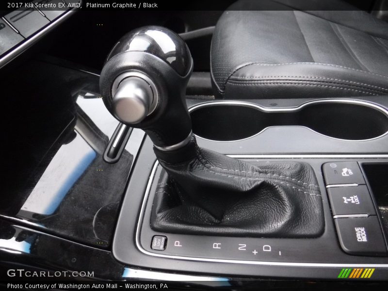 2017 Sorento EX AWD 6 Speed Automatic Shifter
