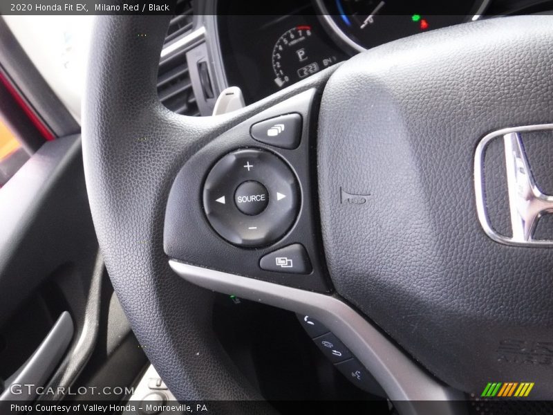 Milano Red / Black 2020 Honda Fit EX