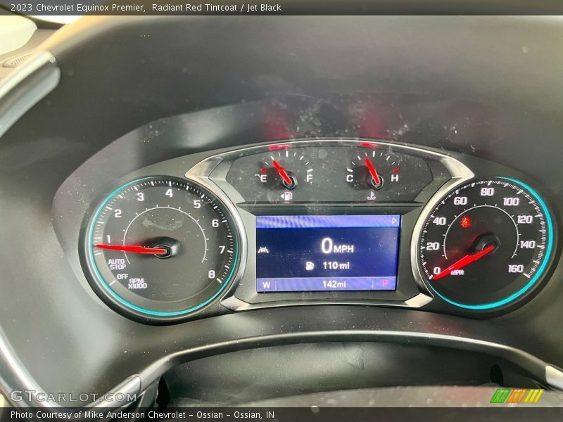 Radiant Red Tintcoat / Jet Black 2023 Chevrolet Equinox Premier