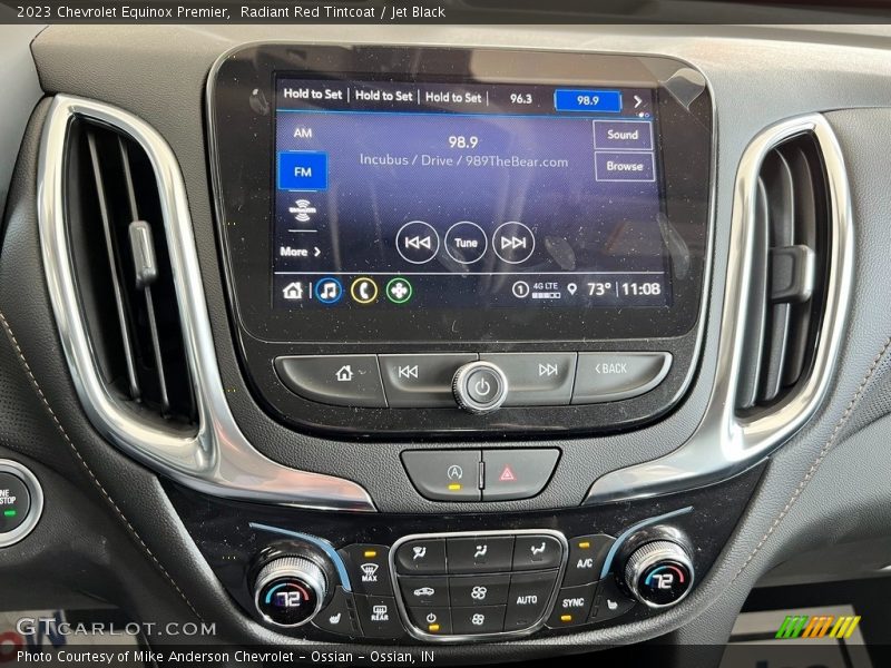 Radiant Red Tintcoat / Jet Black 2023 Chevrolet Equinox Premier