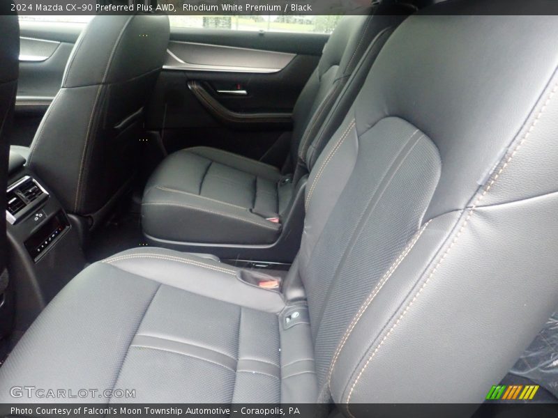 Rhodium White Premium / Black 2024 Mazda CX-90 Preferred Plus AWD