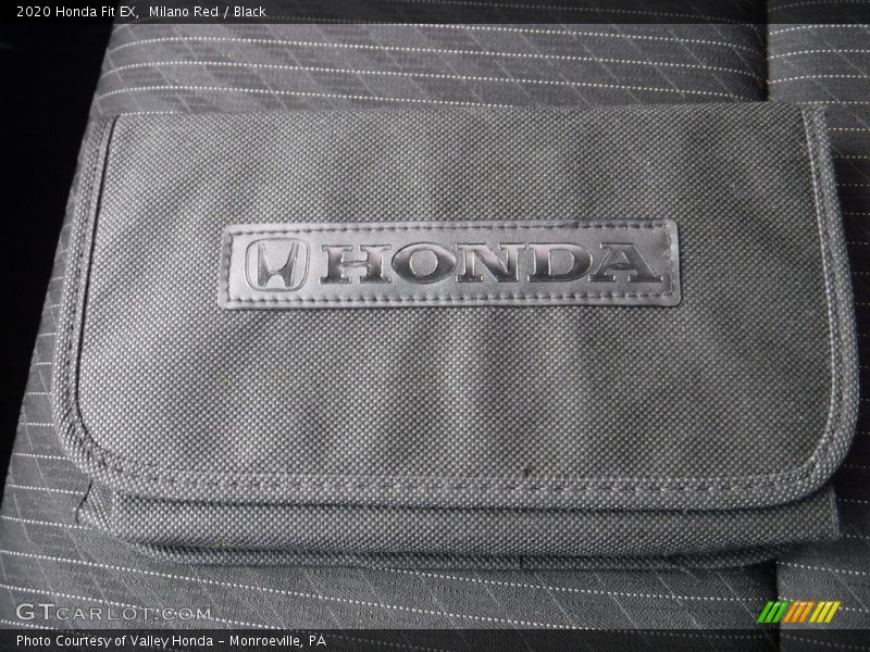 Milano Red / Black 2020 Honda Fit EX